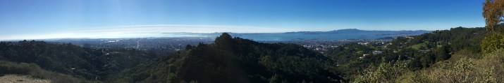 Viewpoint overlooking the Bay Area